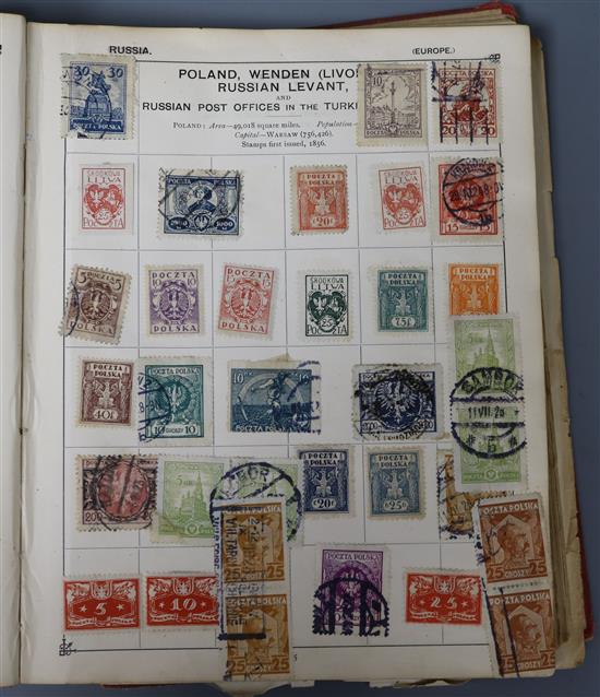 A stamp album